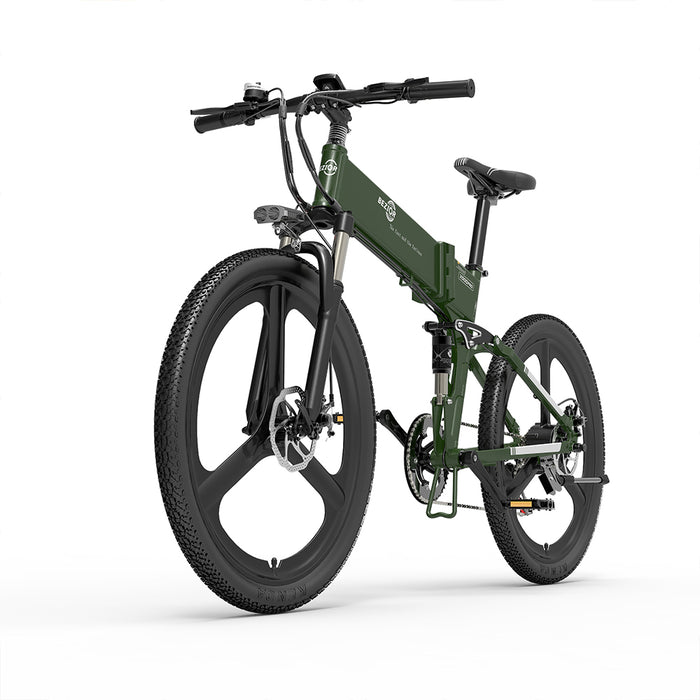 Bezior X500 Pro Zintegrowane opony Elektryczny rower górski składany