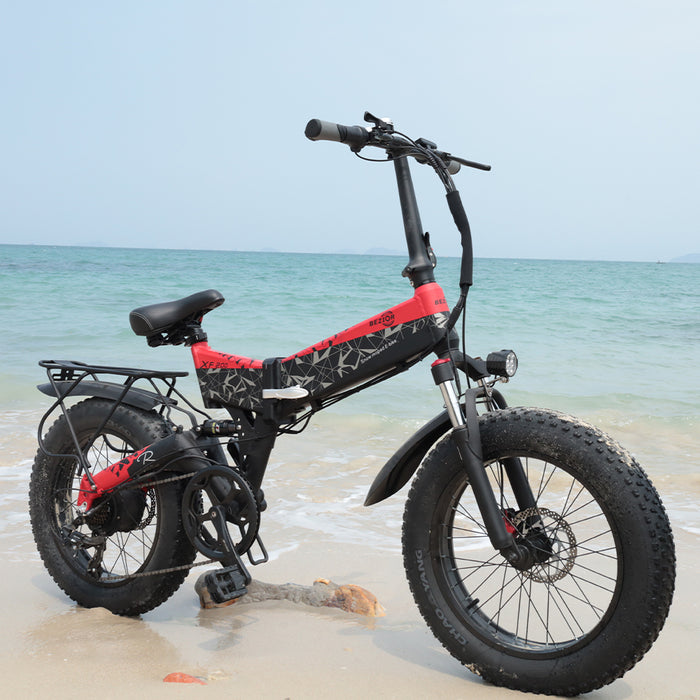 Elektryczny składany rower górski Bezior XF200
