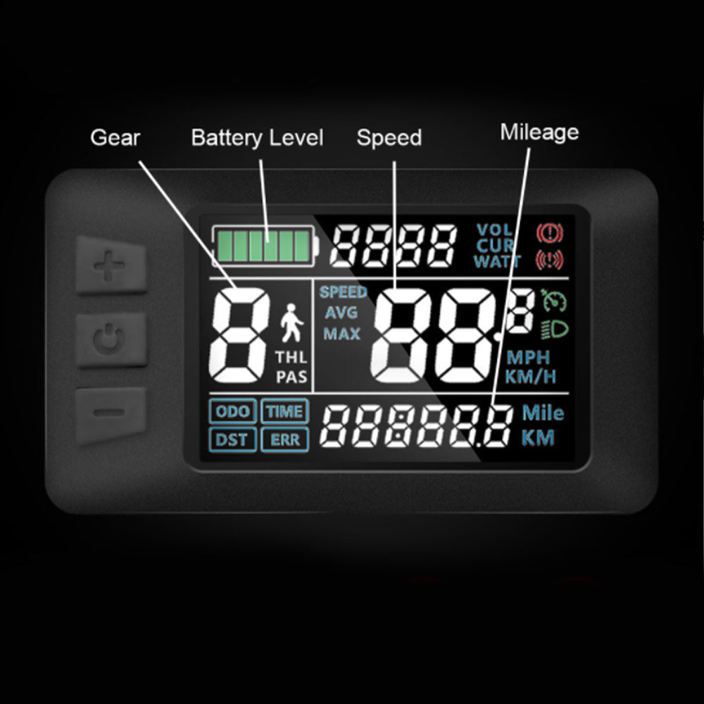 AVAKA Waterproof LCD Display Meter