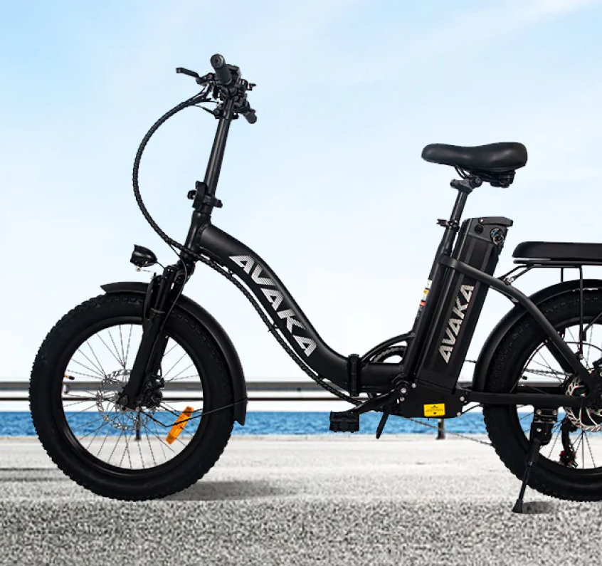 Foldable electric bike