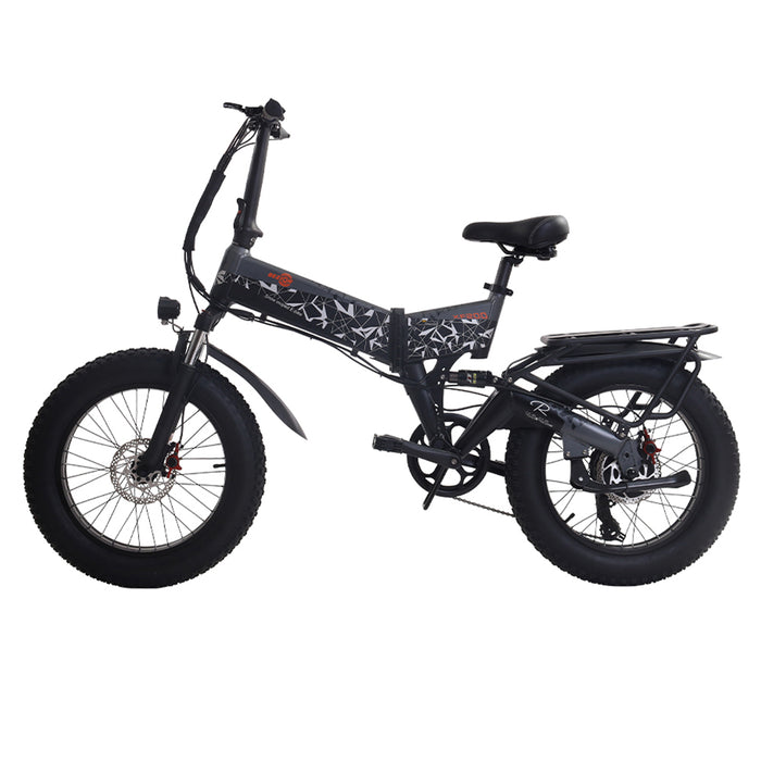 Bicicleta de montanha dobrável elétrica Bezior XF200