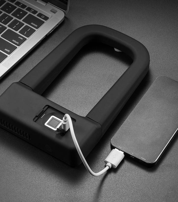 Cykel Anti-tyveri USB genopladelig nøglelås