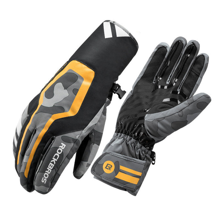 Bicycle Warm Windproof Waterproof Cycling Gloves