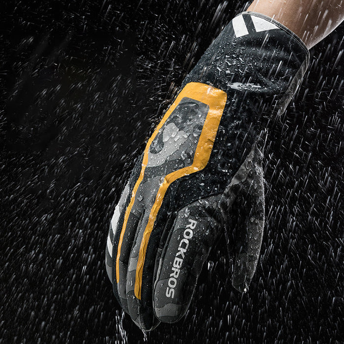 Bicycle Warm Windproof Waterproof Cycling Gloves