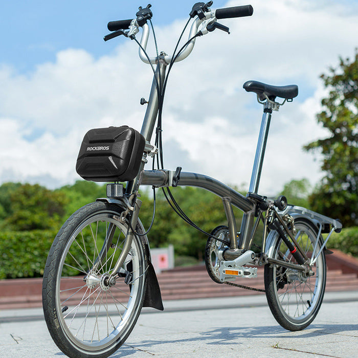Alforjes dianteiros para scooter elétrico para bicicleta