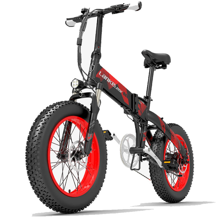 Elektryczny rower składany LANKELEISI X2000 PLUS