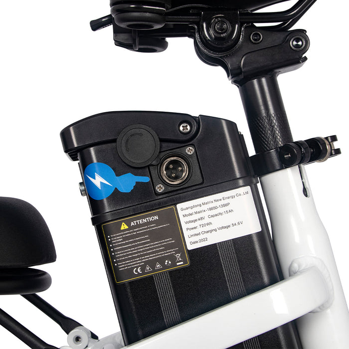 Bateria de lítio de bicicleta AVAKA para bicicletas elétricas