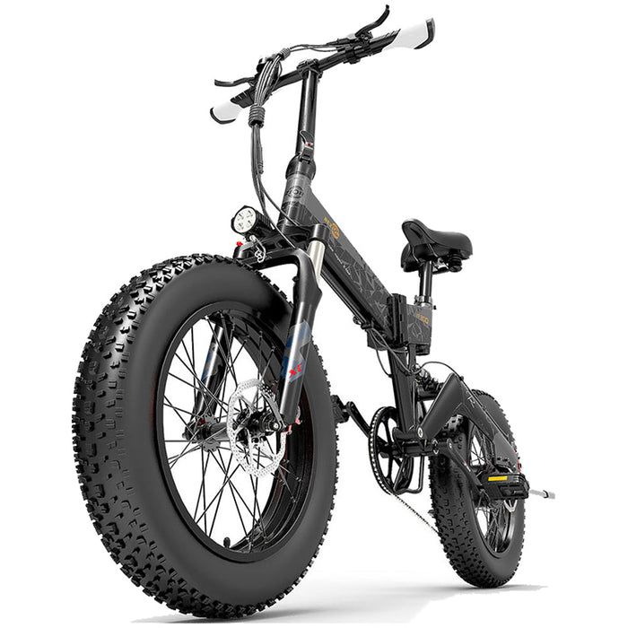 Bicicleta de montanha dobrável elétrica Bezior XF200