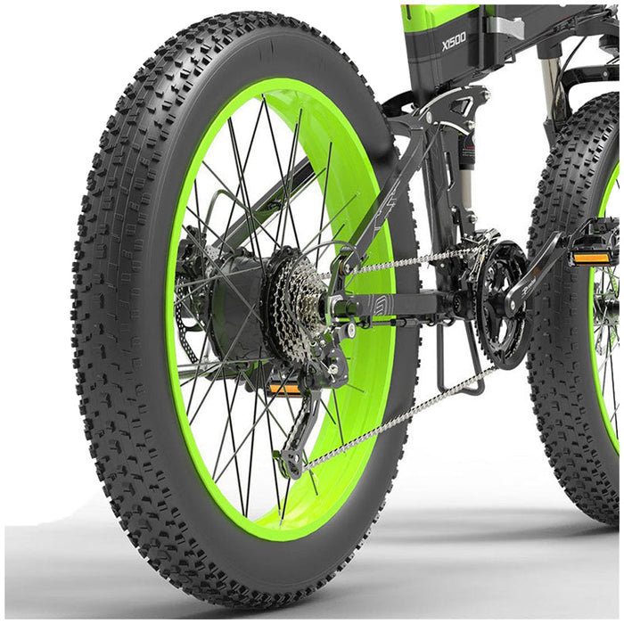 Bezior X1500 elektrisk folde mountainbike