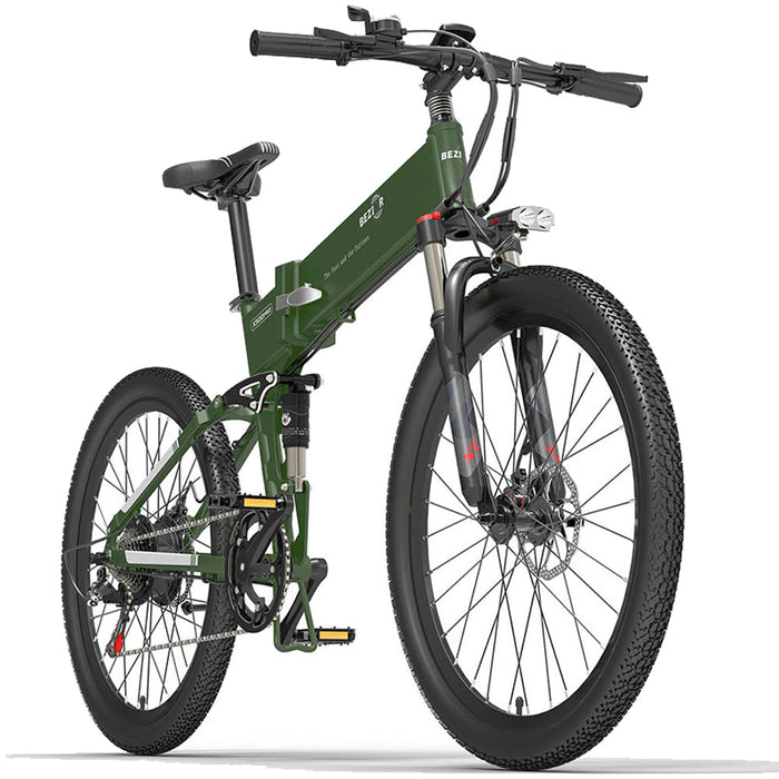 Ηλεκτρικό αναδιπλούμενο ποδήλατο βουνού Bezior X500 Pro