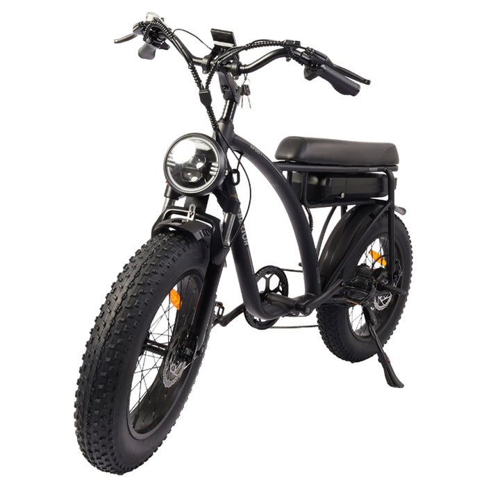 Bicicleta urbana retrô elétrica Bezior XF001