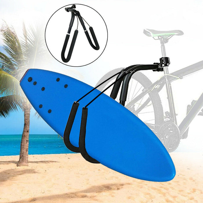 Suporte para suporte de prancha de surf para bicicleta